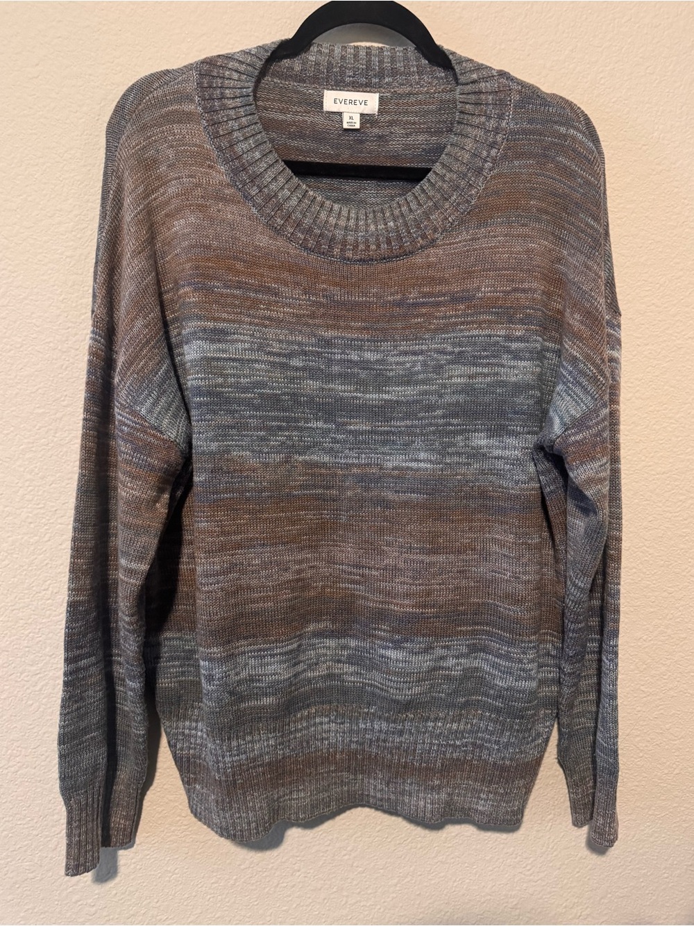 Evereve wool blend Multicolor Crewneck Sweater